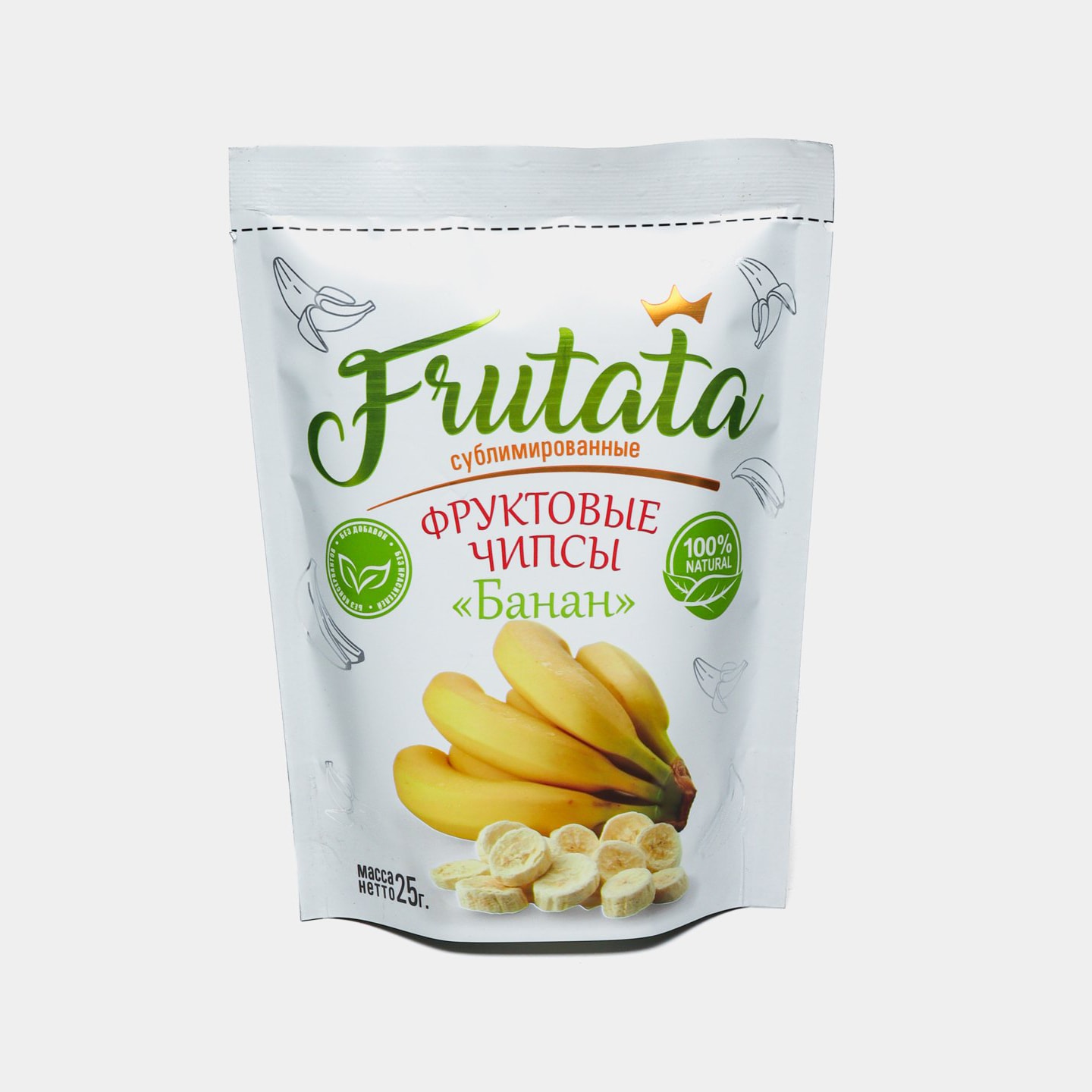 Сублимированные сухофрукты - Банан